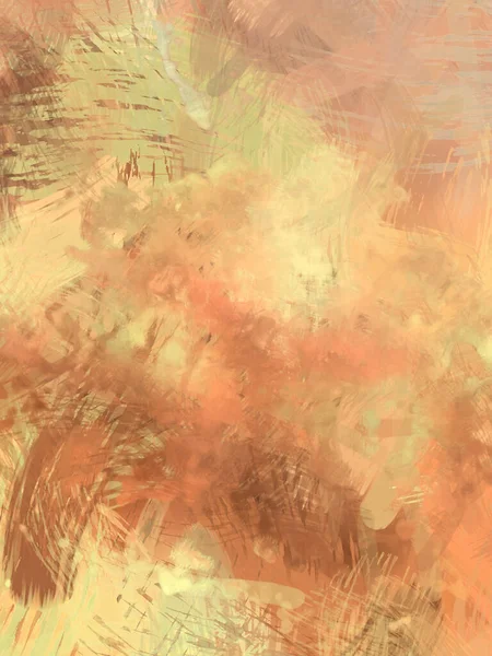 Rough Brushstrokes Abstract Background Brush Painting Color Strokes Paint Unique — Stock Photo, Image