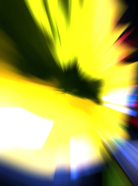 Colorful Vibrant Flashes Light Energy Warped Graphic Motion Background Dynamic — Stock Photo, Image