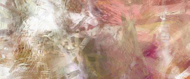 Soyut arkaplanda pürüzlü fırça darbeleri. Fırça boyası. Renkli boya darbeleri. Eşsiz duvar sanatı. Tuvaldeki modern sanat. Renkli çağdaş sanat eserleri.