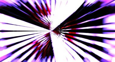 Siyah arkaplanda dönen ışık gösterisi. Lüks çizgiler. Parlak kıvrımlı duvar kağıdı. Uzay tüneli. Dönen ışık çemberi ya da maytap izi. Parlak konsept çizimi.