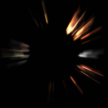 Canlı ve canlı ışık parlamalarının serin arkaplanı. Renkli parlak ışıklar patlama efektiyle görüntülenir. Parlak renkli arkaplan.