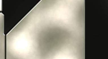 Üç boyutlu metalik doku. Uzay gemisi desenli yüzey. Aydınlık ve karanlık paneller. Fütürist soyut duvar kağıdı. Geometrik teknolojik yansıtıcı arkaplan.