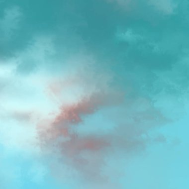 Modern fırça darbeleri. Poster, duvar sanatı, afiş, kart, kitap kapağı veya ambalaj için rahatlatıcı kompozisyonun yumuşak renkli çizimi. Pastel renklerle suluboya. 