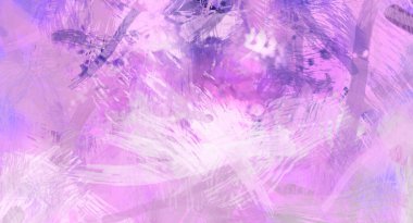 Soyut arkaplanda pürüzlü fırça darbeleri. Fırça boyası. Renkli boya darbeleri. Eşsiz duvar sanatı. Tuvaldeki modern sanat. Renkli çağdaş sanat eserleri.