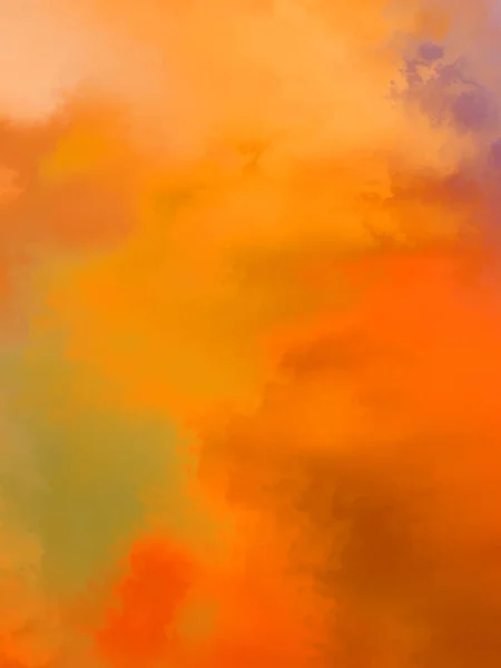 Modern Brush Strokes Painting Soft Color Painted Illustration Soothing Composition — Stock Photo, Image