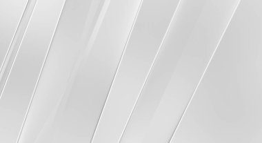 Soyut ışık fütüristik duvar kağıdı. Zarif, parlak çizgili arka plan. Geometrik katmanlı üç boyutlu beyaz arkaplan. Poster, broşür, sunum ve web sitesi için geometrik şablon tasarımı.