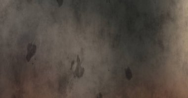 Gotik bir duvarda sıkıntılı ve kirli desenler var. Lekeli renkli hasarlı şablon. Tasarımınız için doku ve elementler. Pis duvar kâğıdı. Grunge arkaplanı.