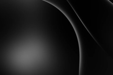 Web sitesi, poster, marka kimliği, broşür, sunum şablonu için lüks koyu bir arka plan. Dalgalı şekilli kaliteli tasarım. Dalgalanmalı soyut arkaplan. Pankart veya kapak tasarımı için dekorasyon.