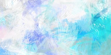 Soyut arkaplanda pürüzlü fırça darbeleri. Fırça boyası. Renkli boya darbeleri. Eşsiz duvar sanatı. Tuvaldeki modern sanat. Renkli çağdaş sanat eserleri.