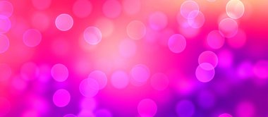 Kavramsal ışıklar duvar kağıdı. Güzel soyut çok renkli bokeh çemberleri parçacıklarla çevrili. Metninizi veya başlığınızı göstermek için boşluk ile odaklanmış olmayan canlı illüstrasyon. 