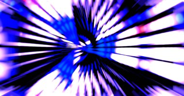 Siyah arkaplanda dönen ışık gösterisi. Lüks çizgiler. Parlak kıvrımlı duvar kağıdı. Uzay tüneli. Dönen ışık çemberi ya da maytap izi. Parlak konsept çizimi.