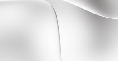 Dalgalanmalı soyut arkaplan. Pankart ya da kapak tasarımı için dekorasyon. Web sitesi, poster, marka kimliği, broşür, sunum şablonu için lüks ışık arka planı. Dalgalı şekilli kaliteli tasarım. 