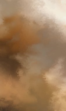 Modern fırça darbeleri. Poster, duvar sanatı, afiş, kart, kitap kapağı veya ambalaj için rahatlatıcı kompozisyonun yumuşak renkli çizimi. Pastel renklerle suluboya. 