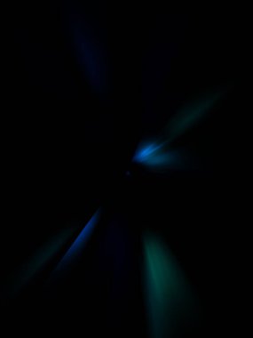 Parlayan ışıkları hareket ettirmenin havalı arka planı. Tasarımınız için canlı renkli bir portal şablonu. Işık ışınları ve hareket halindeki ışıldayan parçacıklar bir solucan deliği şekli oluşturuyor..