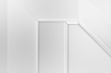 3 boyutlu geometrik arkaplan. Fütürist şablon. Minimalist zarif zemin. Son moda lüks kompozisyon. Karanlık elementleri olan birinci sınıf soyut duvar kâğıdı. Poster, broşür, sunum için tasarım.