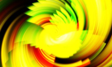 Dönen Işık gösterisi arka planı. Canlı renklerle donatılmış ruhani enerji girdabı. Renkli canlı hareket çizimi. Tanıtım geçmişi. Kutlama grafiği.