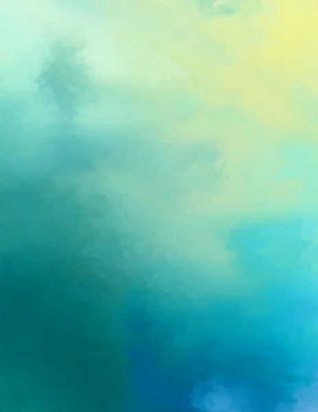 Modern Brush Strokes Painting Soft Color Painted Illustration Soothing Composition — Stock Photo, Image