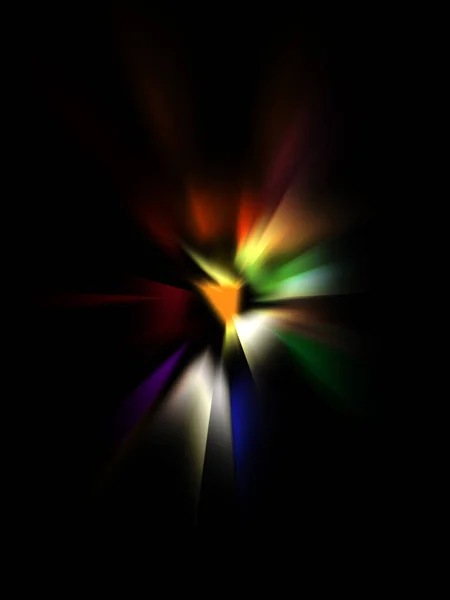Cool Achtergrond Van Bewegende Gloeiende Lichten Levendige Kleurrijke Portal Template — Stockfoto