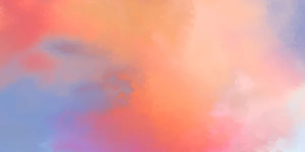 Modern Brush Strokes Painting Soft Color Painted Illustration Soothing Composition — Stock Photo, Image