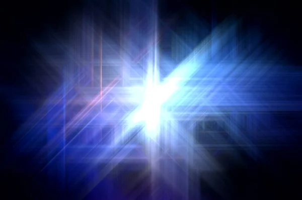 Glühendes Prisma Grenzelement Abstrakte Flare Geometrischen Hintergrund Grafische Darstellung Der — Stockfoto