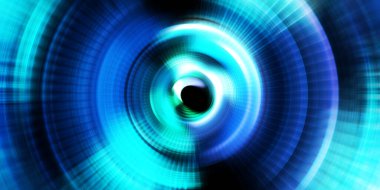 Parlayan neon ışıkları. Parlak sunum tasarım şablonu. Fotoğraf makinesi konsepti. Soyut arkaplan. Dönen ışık ışınları. Hareketli kavramsal duvar kağıdı. Grafik dijital illüstrasyon. 