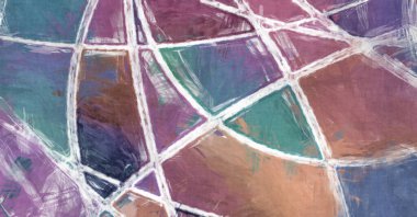 Tuval üzerinde etkileyici fırçalanmış resim. Soyut doku. 2D çizim. Geniş fırça darbeleri. Modern dijital sanat. Çağdaş fırça. Modern ifade. Popüler biçim boyanmış resim.