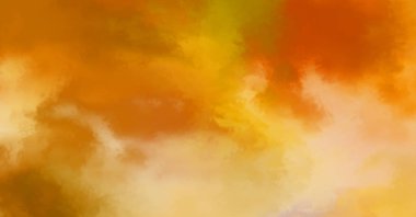 Modern fırça darbeleri. Poster, duvar sanatı, afiş, kart, kitap kapağı veya ambalaj için rahatlatıcı kompozisyonun yumuşak renkli çizimi. Pastel renklerle suluboya. 