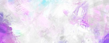 Soyut arkaplanda pürüzlü fırça darbeleri. Fırça boyası. Renkli boya darbeleri. Eşsiz duvar sanatı. Tuvaldeki modern sanat. Renkli çağdaş sanat eserleri.