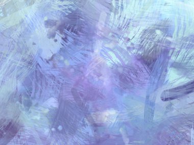 Soyut arkaplanda pürüzlü fırça darbeleri. Fırça boyası. Renkli boya darbeleri. Eşsiz duvar sanatı. Tuvaldeki modern sanat. Renkli çağdaş sanat eserleri.