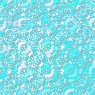 Yaratıcı karalama sanatı farklı şekil ve dokulara sahip kusursuz desen. Kolaj. Sanatsal arka plan. Soyut duvar kağıdı. Dekoratif hippi fayansları.