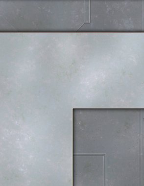 Katmanlı paneller. Fütürist soyut duvar kağıdı. Geometrik teknolojik yansıtıcı arka plan 3D metalik doku. Uzay gemisi desen yüzeyi.