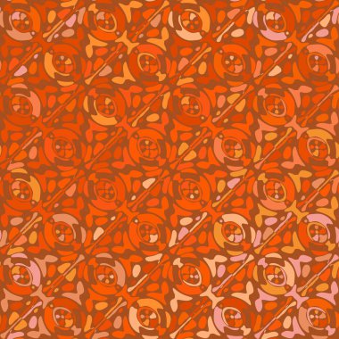 Yaratıcı karalama sanatı farklı şekil ve dokulara sahip kusursuz desen. Kolaj. Sanatsal arka plan. Soyut duvar kağıdı. Dekoratif hippi fayansları.