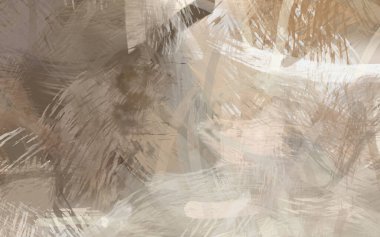 Soyut arkaplanda pürüzlü fırça darbeleri. Fırça boyası. Renkli boya darbeleri. Eşsiz duvar sanatı. Tuvaldeki modern sanat. Renkli çağdaş sanat eserleri.