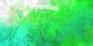 Soyut arkaplanda pürüzlü fırça darbeleri. Fırça boyası. Renkli boya darbeleri. Eşsiz duvar sanatı. Tuvaldeki modern sanat. Renkli çağdaş sanat eserleri.