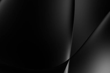 Web sitesi, poster, marka kimliği, broşür, sunum şablonu için lüks koyu bir arka plan. Dalgalı şekilli kaliteli tasarım. Dalgalanmalı soyut arkaplan. Pankart veya kapak tasarımı için dekorasyon.