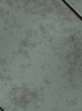 Gelecekçi kavramsal tasarım arka planı. Uzay gemisi desenli duvar kağıdı. Fırçalanmış teknoloji şablonu yüzeyi. Üç boyutlu illüstrasyon. SciFi panelleri duvar.