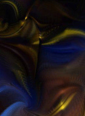 Hareketli girdapların soyut çizimi. Titreşimli renkli kıvrımların dönen akışı. Kıvrımlı ve kıvrımlı arka plan ve çizgiler. Garip duvar kâğıdı tasarımı. Dalgalanma arkaplanı.