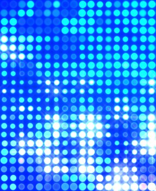 Parlak desenli duvar kağıdı. Sahne ışıkları olan renkli ışıkların ihtişamlı arkaplanı. Parlayan ışıklar siyah arka planda parti izleri. Sahne veya stadyum ışıklarının dijital illüstrasyonu. 