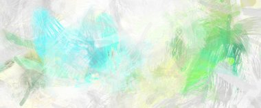 Soyut arkaplanda pürüzlü fırça darbeleri. Fırça boyası. Renkli boya darbeleri. Eşsiz duvar sanatı. Tuvaldeki modern sanat. Renkli çağdaş sanat eserleri.