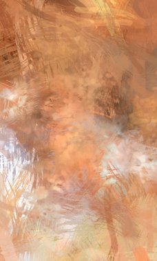 Soyut arkaplanda pürüzlü fırça darbeleri. Fırça boyası. Renkli boya darbeleri. Eşsiz duvar sanatı. Tuvaldeki modern sanat. Renkli çağdaş sanat eserleri.