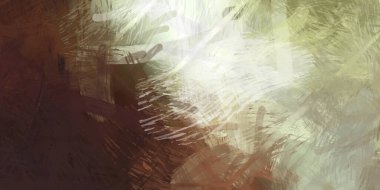 Soyut arkaplanda pürüzlü fırça darbeleri. Fırça boyası. Renkli boya darbeleri. Eşsiz duvar sanatı. Tuvaldeki modern sanat. Renkli çağdaş sanat eserleri.