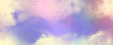 Modern fırça darbeleri. Poster, duvar sanatı, afiş, kart, kitap kapağı veya ambalaj için rahatlatıcı kompozisyonun yumuşak renkli çizimi. Pastel renklerle suluboya. 