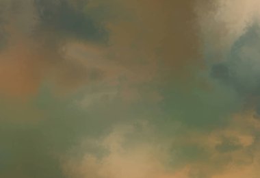 Modern fırça darbeleri. Poster, duvar sanatı, afiş, kart, kitap kapağı veya ambalaj için rahatlatıcı kompozisyonun yumuşak renkli çizimi. Pastel renklerle suluboya. 