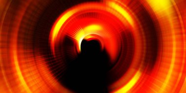 Parlayan neon ışıkları. Parlak sunum tasarım şablonu. Fotoğraf makinesi konsepti. Soyut arkaplan. Dönen ışık ışınları. Hareketli kavramsal duvar kağıdı. Grafik dijital illüstrasyon. 