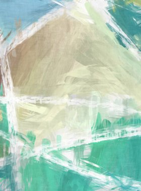 Tuval üzerinde etkileyici fırçalanmış resim. Soyut doku. 2D çizim. Geniş fırça darbeleri. Modern dijital sanat. Çağdaş fırça. Modern ifade. Popüler biçim boyanmış resim.