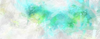 Soyut arkaplanda pürüzlü fırça darbeleri. Fırça boyası. Renkli boya darbeleri. Eşsiz duvar sanatı. Tuvaldeki modern sanat. Renkli çağdaş sanat eserleri.