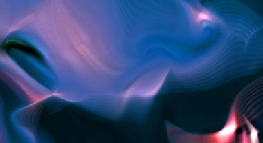 Hareketli girdapların soyut çizimi. Titreşimli renkli kıvrımların dönen akışı. Kıvrımlı ve kıvrımlı arka plan ve çizgiler. Garip duvar kâğıdı tasarımı. Dalgalanma arkaplanı.