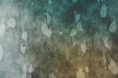 Gergin bir geçmişi ve sıkıntılı bir yapısı var. Renkli tozlu şablon. Tasarımınız için doku ve elementler. Çizik ve lekeli duvar kağıdı. Gotik duvar.