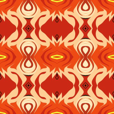 Kusursuz minimalist malzeme. Kabile esinlenilmiş model. Basit şekilleri ve güzel renk paleti olan zarif duvar kağıtları. Dekoratif motif. Web, davetiye, poster, tekstil baskısı için.