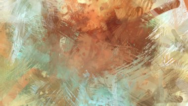 Soyut arkaplanda pürüzlü fırça darbeleri. Fırça boyası. Renkli boya darbeleri. Eşsiz duvar sanatı. Tuvaldeki modern sanat. Renkli çağdaş sanat eserleri.